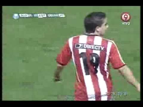 MANO DE BIANCHI ARCE (SAN LORENZO 0 - ESTUDIANTES 1) TORNEO INICIAL 2012