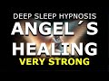 Deep Sleep Hypnosis Angel Of Healing Embrace In ️ Love Meditation For Sleep