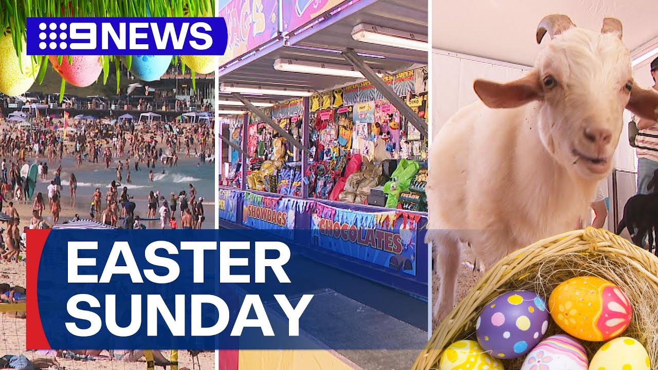 Easter Sunday celebrations take place across Australia | 9 News Australia