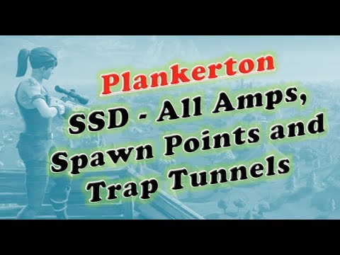 Plankerton SSD All Amps, Spawn Points and Trap Tunnels Video
