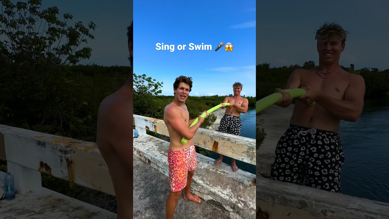 Extreme Sing or Swim🎤😅