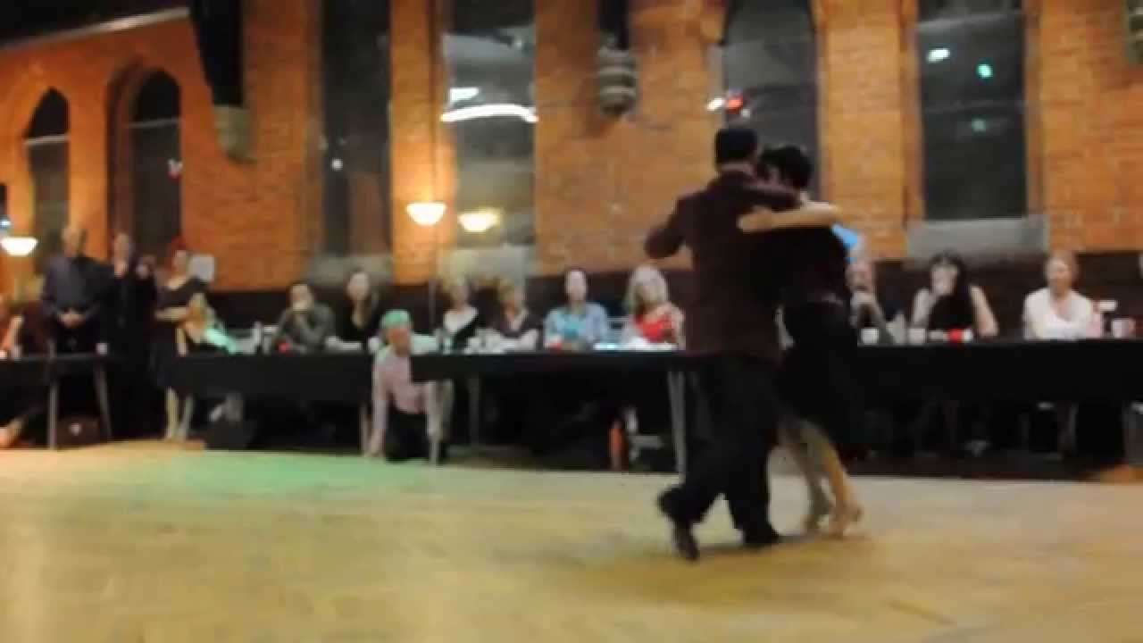 Roberto Leiva & Maricel Gomez Performance at Reading Tango Club April 2015