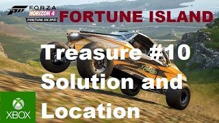Forza Horizon 4 Fortune Island Treasure 10 Solution and Location