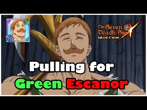 Green Escanor Summons! | DID WE GET HIM?? - Seven Deadly Sins Grand Cross