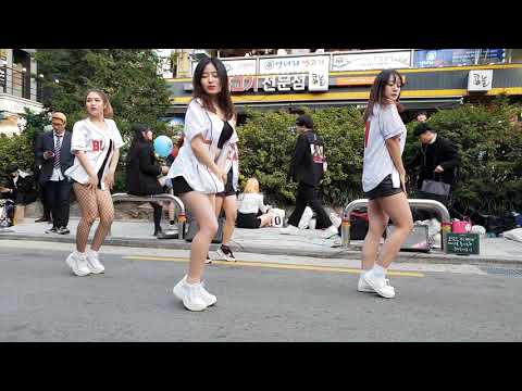 181013 댄스팀 #블랭크 33 - So Hot @홍대Busking[직캠 by shinlim]