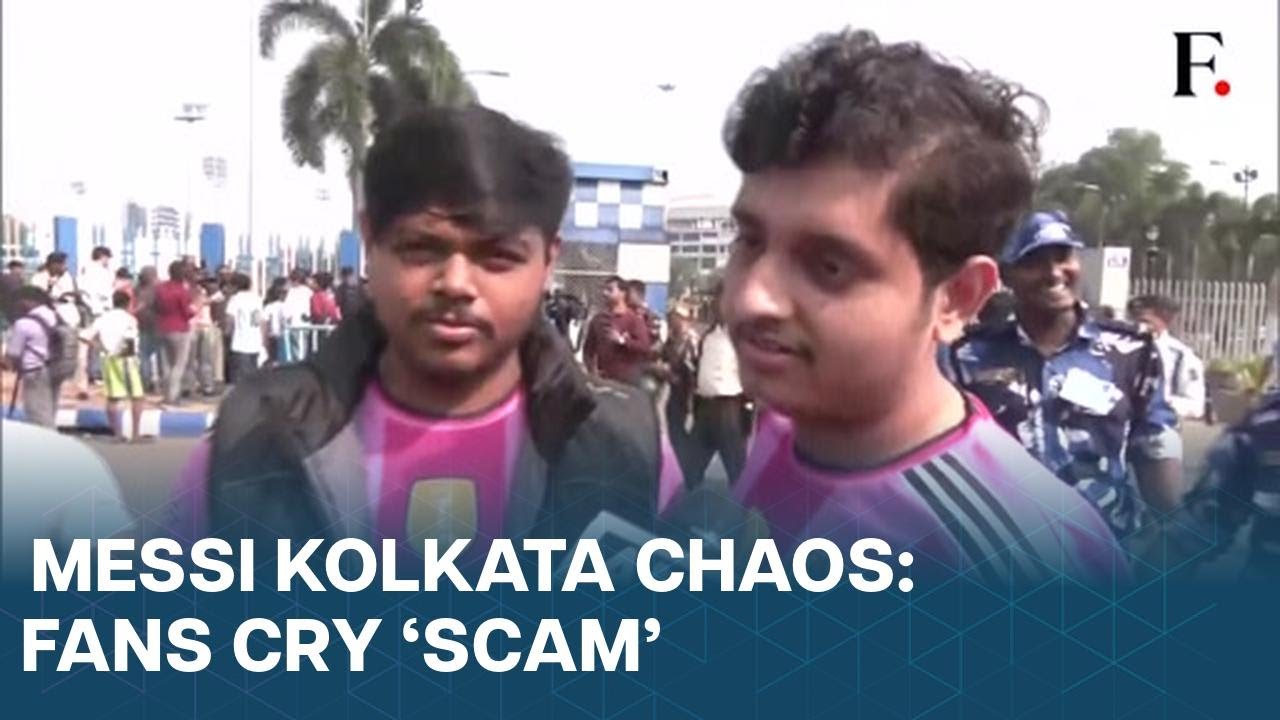 Lionel Messi's GOAT Tour in Kolkata Ends Abruptly as Fans Create Chaos