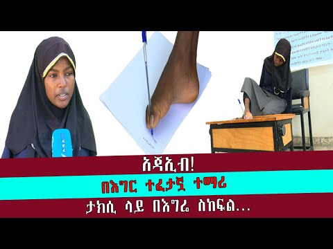 አጃኢባ ያሲን - የአካል ጉዳት ከዓላማዋ ያላራቃት ብርቱ