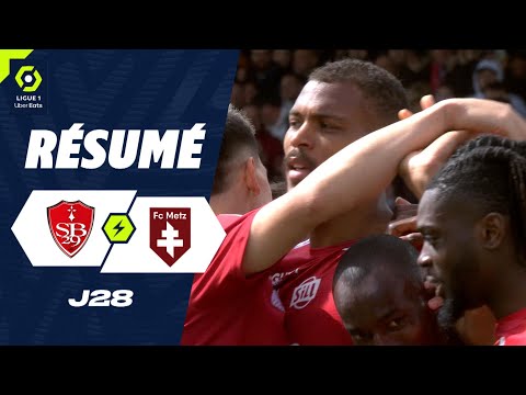 Resumen de Stade Brestois vs Metz Jornada 28