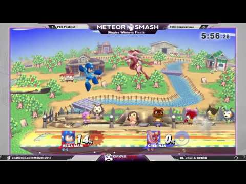 Meteor Smash Monthly (April 2017) Singles - PES|Peabnut vs Donquavious (Winner's Finals)