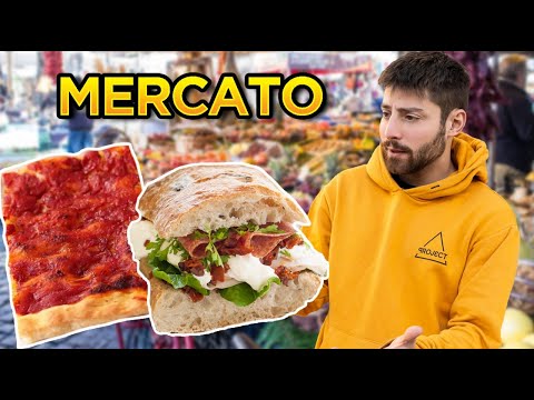 MANGIARE dentro il MERCATO TESTACCIO