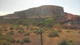 preview picture of video 'Amtrak CZ part 3 - Ruby Canyon'