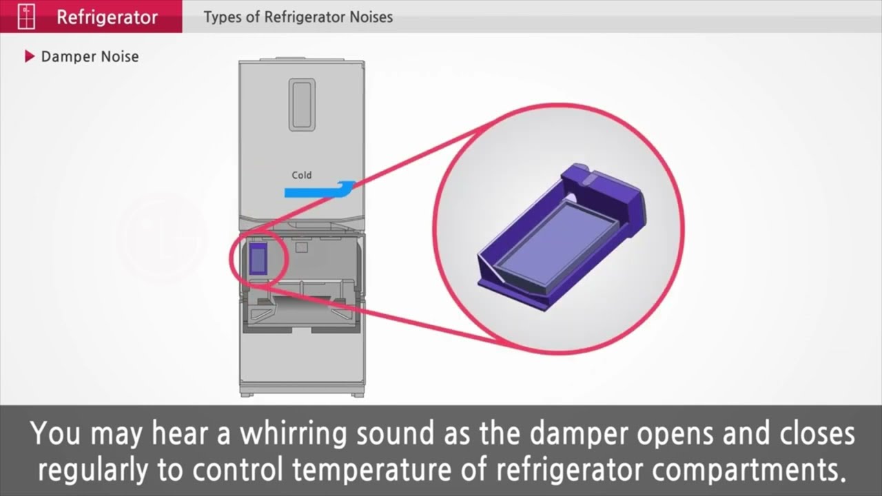 LG Refrigerator: Type of Noise