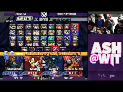 Wyld + ORLY (Red) vs Pooch + Joey (Blue) - ASH@WIT #142 Project M Doubles Loser's Finals