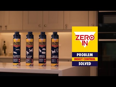 Zero In Ultra Power Insect Killer Sprays ZER554, ZER558, ZER552, ZER556 SKU 'In Store'