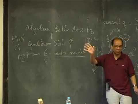 Kirone Mallick - Bethe Ansatz technique and application (6)