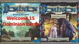 Welcome 15 Dominion Cards