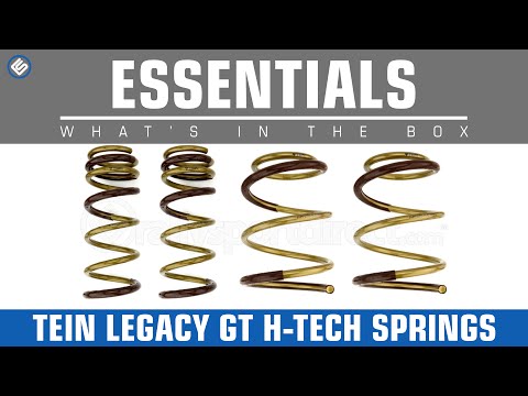 Tein Legacy GT H-Tech Springs - Whats in the Box?