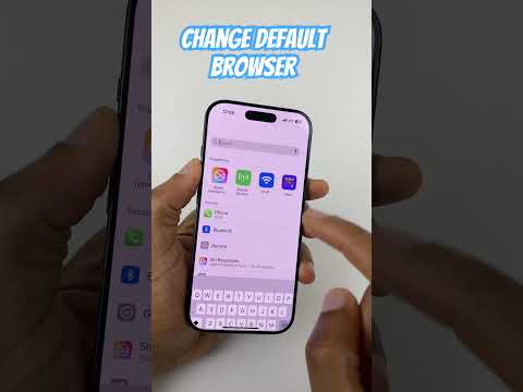 iPhone 16 - Change Default Browser