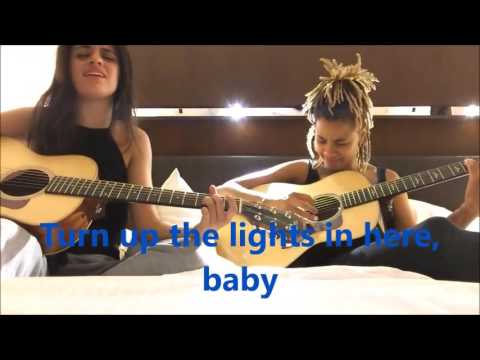 Camila Cabello Cover Lyric Video - Mashup Tory Lanez - LUV & Kanye West - All of the lights