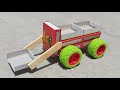 How To Make A Jcb Truck Diy Toys How To Make A Matchbox Truck At Home Free