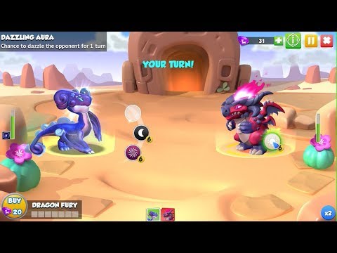 Stardust dragon Heroic battle , Gameplay , Dragon Mania Legends - Part 770 HD