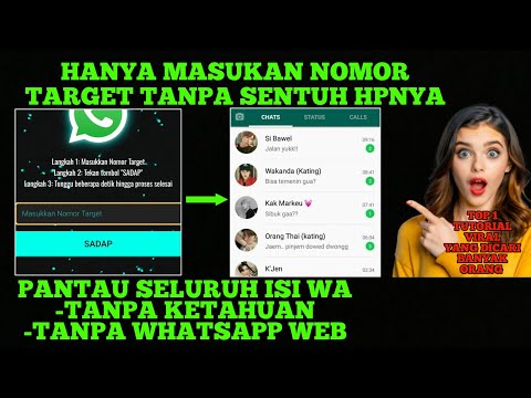 CARA SADAP WA TANPA KETAHUAN & TANPA SENTUH & TANPA SCAN BARCODE– Tips & Trik 2025!