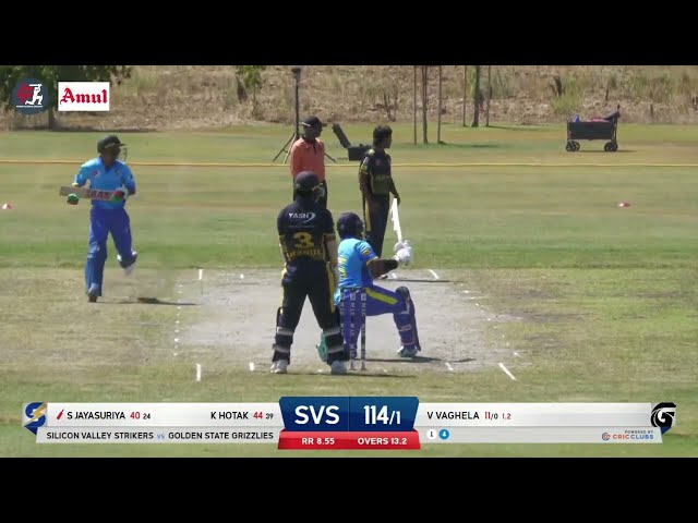 MiLC T20 Highlights: Silicon Valley Strikers vs Golden State Grizzlies