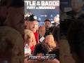 Tyson Fury TAUNTS Francis Ngannou for “GIRLS COAT” at Grand Arrivals!