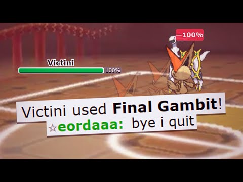 Final Gambit made them instantly ragequit