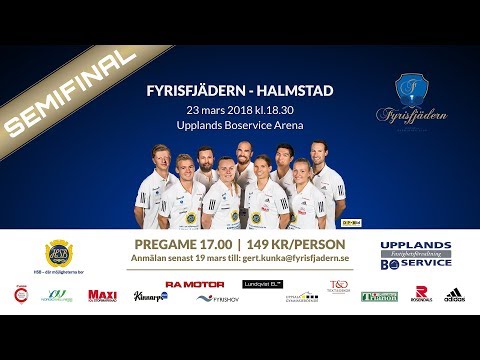 SBL Semifinal 2 Fyrisfjädern - Halmstad Bana 2  23 mars 2018