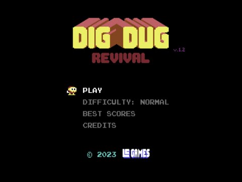 MiSTer (FPGA) C64: Dig Dug Revival v1.2