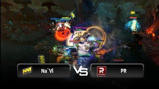 Crazy final teamfight by PR vs Na`Vi @ Starladder 8