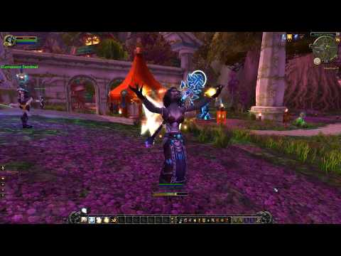 WOW PTR 7.3 - Priest Animation - Worgen Female