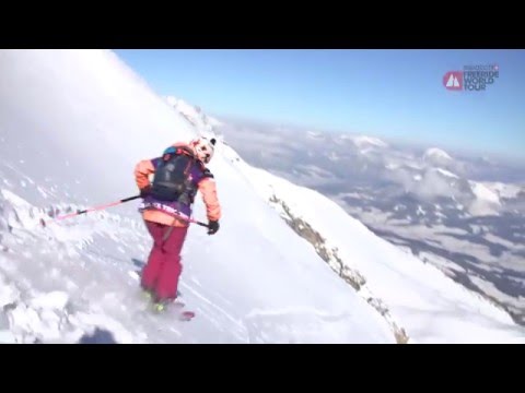 Winning run Arianna Tricomi - Fieberbrunn Kitzbüheler Alpen - Swatch Freeride World Tour 2016