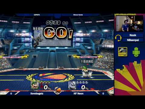 CZPM76: HF Neon (Wolf) vs ilovebagelz (Luigi) Winners Semis