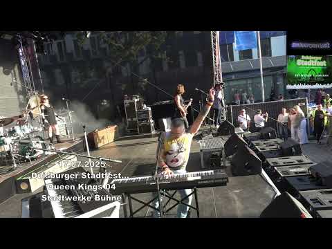 17.07.2025 Duisburger Stadtfest Queen Kings 04 Stadtwerke Bühne