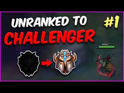 ScrubNoob Unranked to Challenger #1 | THE CLIMB BEGINS (ft. Swifte)