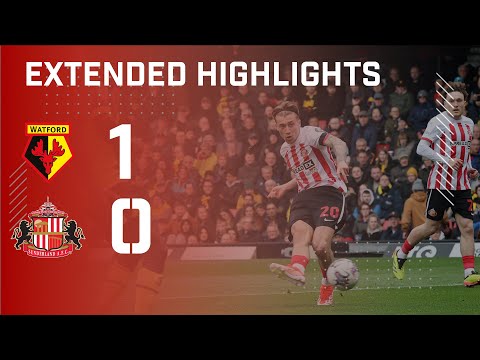 Extended Highlights | Watford 1 - 0 Sunderland AFC