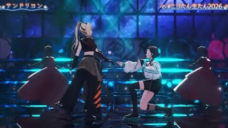 Niko and Chihaya sing Cendrillon『サンドリヨン』【 Niko 3D Birthday Live】