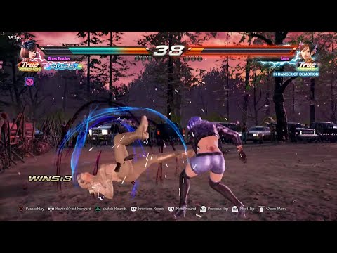 Grass Toucher (Anna) vs kwin (Xiaoyu) Pt. 3 - Tekken 7