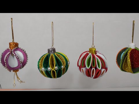 Como fazer Bolas de Natal: Aulas de Enfeites variados com . Como fazer Bolas de Natal: Aulas de Enfeites variados com .