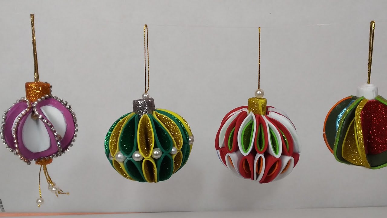 BOLA DE NATAL DE E.V.A