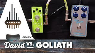 Video thumbnail for Tone City Kaffir Lime VS Xotic Soul Driven Overdrive Pedal by Andertons Music Co