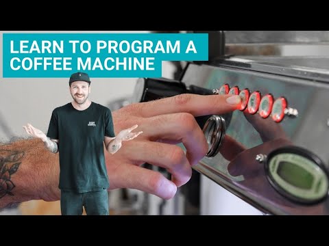 How to Program & Set Up the Buttons on a Commercial Coffee Machine (Barista Guide)