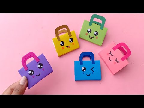 DIY Mini Notebook One Sheet of Paper // Origami Paper Craft // DIY Back to School