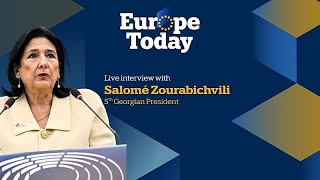 Europe Today: Putin "will niemals" Frieden, sagt ehemalige georgische Präsidentin