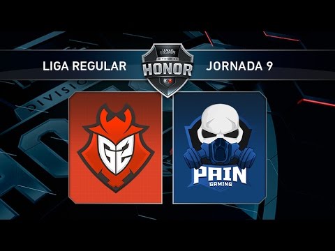 PAIN GAMING VS G2 VODAFONE - #LoLHonor9 - Mapa 2 - Jornada 9 - T11