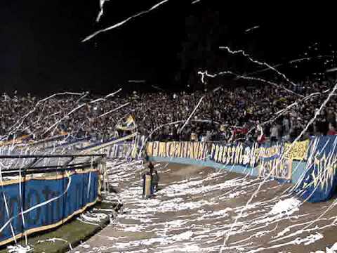 "SALIDA EVERTON LOS DEL CERRO CONTRA LAS MADRES EN SUS 100 AÑOS" Barra: Los del Cerro &bull; Club: Everton de Viña del Mar