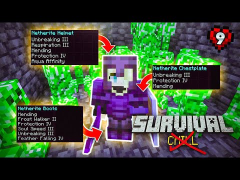 QUANTO GODO ARMATURA PERFETTA!! MINECRAFT SURVIVAL CHILL EP.9