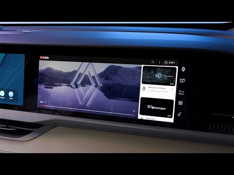 une expérience passager différente avec l'écran 12,3 pouces - Koleos full hybrid E-Tech - Renault